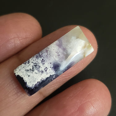 Natural Bertrandite Cabochon. Size- approx. 25x10mm